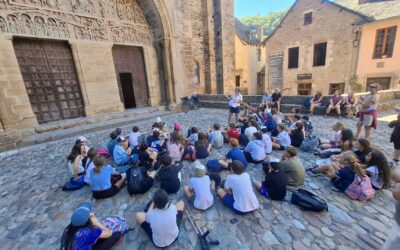 Les élèves de cinquièmes ont visité Conques